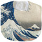 Great Wave off Kanagawa Velour Baby Bib