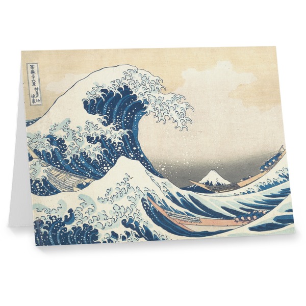 Custom Great Wave off Kanagawa Note cards