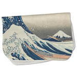 Great Wave off Kanagawa Burp Cloth - Fleece