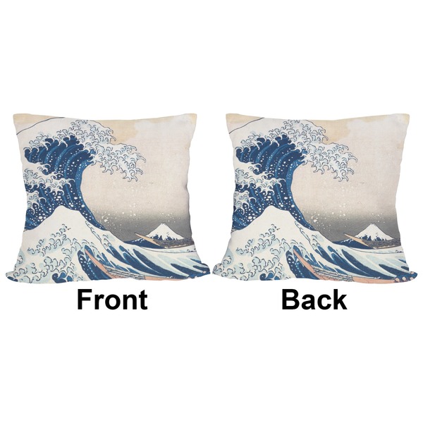 Great Wave off Kanagawa Outdoor Pillow - 20x20