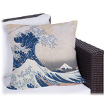 Great Wave off Kanagawa Outdoor Pillow - 16"