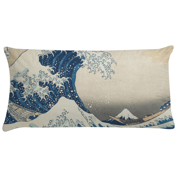 Custom Great Wave off Kanagawa Pillow Case - King