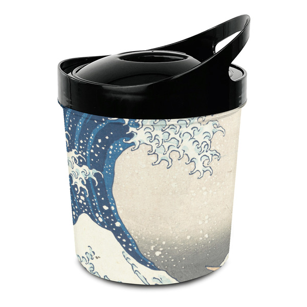 Custom Great Wave off Kanagawa Plastic Ice Bucket