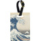 Great Wave off Kanagawa Plastic Luggage Tag - Rectangular
