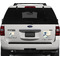 Great Wave off Kanagawa Personalized Square Car Magnets on Ford Explorer
