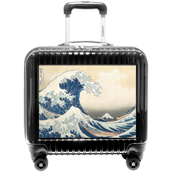 Custom Great Wave off Kanagawa Pilot / Flight Suitcase