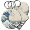 Great Wave off Kanagawa Plastic Keychain