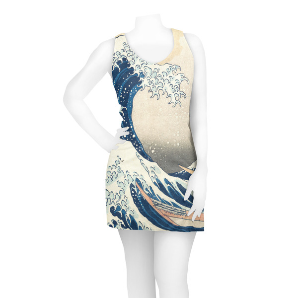 Great Wave off Kanagawa Racerback Dress - On Model - Front