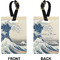 Great Wave off Kanagawa Rectangle Luggage Tag (Front + Back)