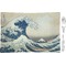 Great Wave off Kanagawa Rectangular Appetizer / Dessert Plate