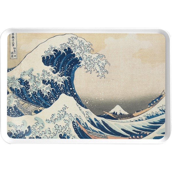 Custom Great Wave off Kanagawa Serving Tray