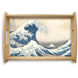 Great Wave off Kanagawa Natural Wooden Tray - Small