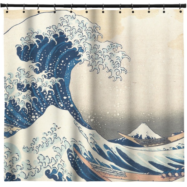 Custom Great Wave off Kanagawa Shower Curtain