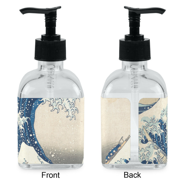 Great Wave off Kanagawa Glass Soap/Lotion Dispenser - Approval