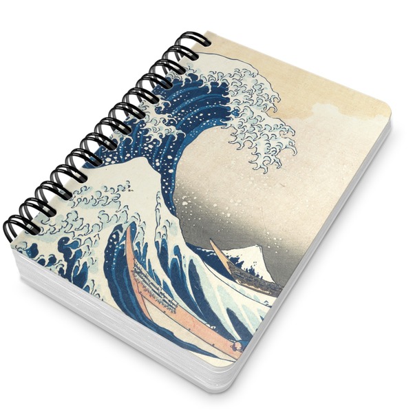 Great Wave off Kanagawa Spiral Journal 5 x 7 - Main