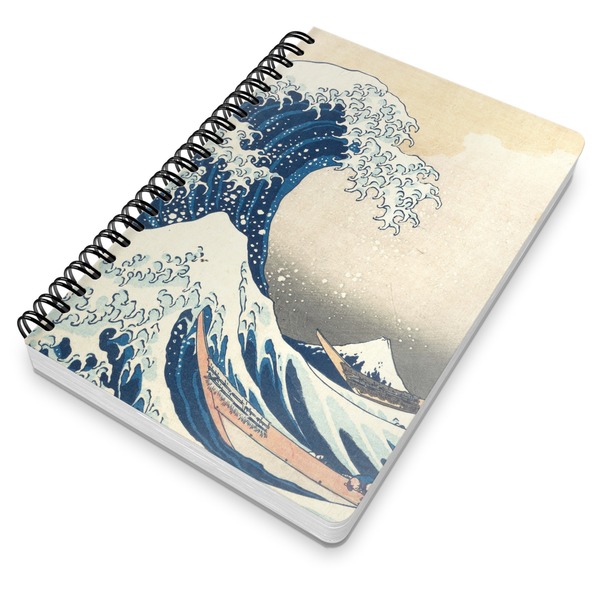 Great Wave off Kanagawa Spiral Journal 7 x 10 - Main
