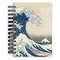 Great Wave off Kanagawa Spiral Journal Small - Front View