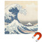 Great Wave off Kanagawa Square Car Magnet - 6"