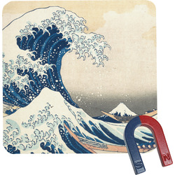 Great Wave off Kanagawa Square Fridge Magnet