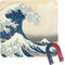 Great Wave off Kanagawa Square Fridge Magnet (Personalized)
