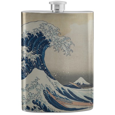 Great Wave off Kanagawa Stainless Steel Flask