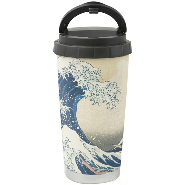 Custom Great Wave off Kanagawa Stainless Steel Coffee Tumbler