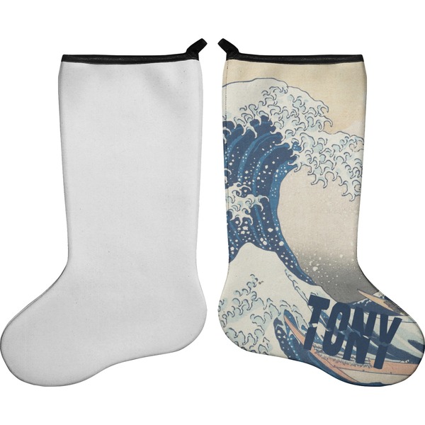 Great Wave off Kanagawa Stocking - Single-Sided - Approval