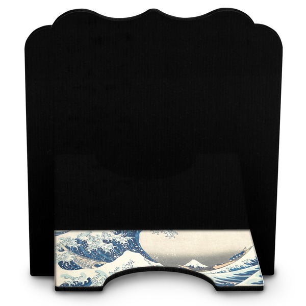 Great Wave off Kanagawa Stylized Tablet Stand - Back
