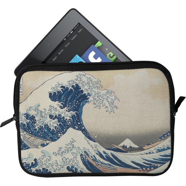 Custom Great Wave off Kanagawa Tablet Case / Sleeve - Small