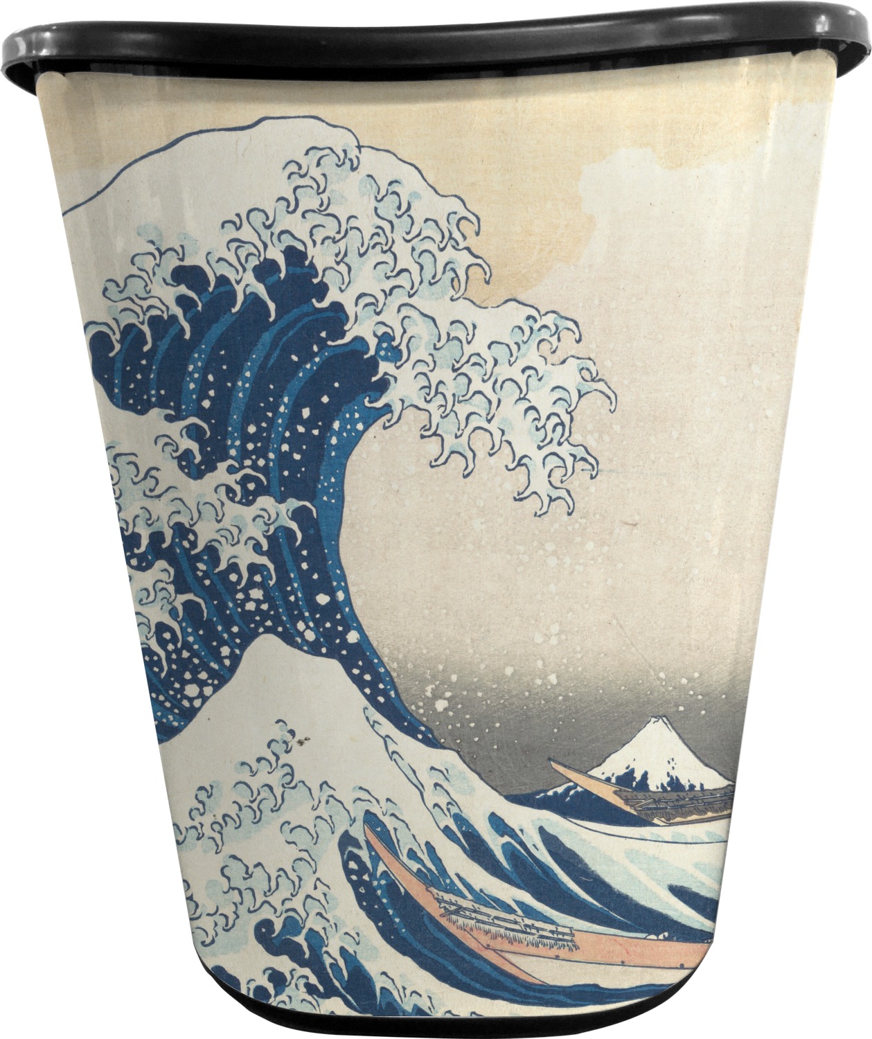 Custom Great Wave off Kanagawa Waste Basket | YouCustomizeIt