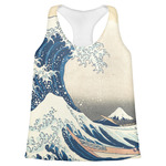 Great Wave off Kanagawa Womens Racerback Tank Top - X Small