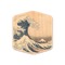 Great Wave off Kanagawa Wooden Sticker - Main