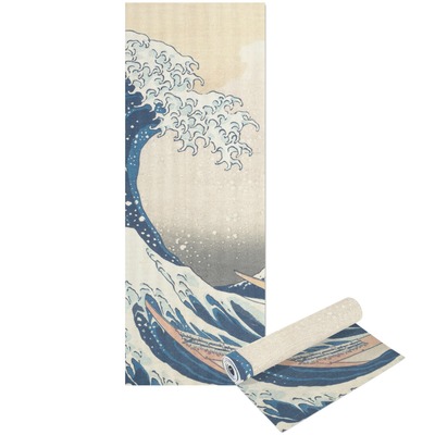 Great Wave off Kanagawa Yoga Mat - Printable Front and Back