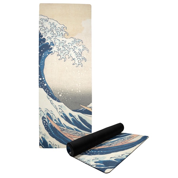 Custom Great Wave off Kanagawa Yoga Mat