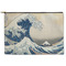 Great Wave off Kanagawa Zipper Pouch Large (Front)