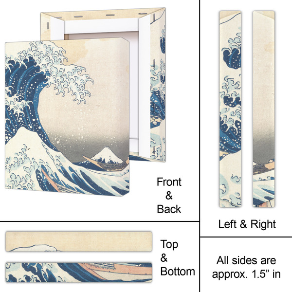 Great Wave off Kanagawa 11x14 - Canvas Print - Approval
