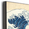 Great Wave off Kanagawa 11x14 Wood Print - Closeup