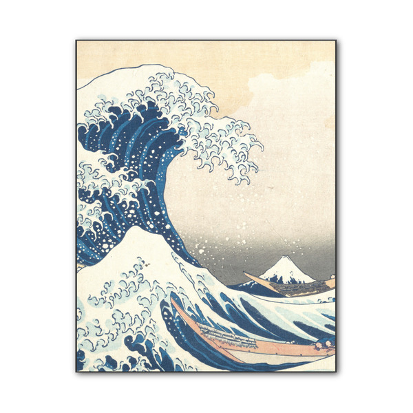 Custom Great Wave off Kanagawa Wood Print - 11x14