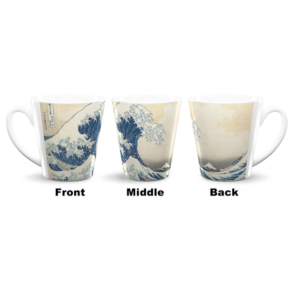 Great Wave off Kanagawa 12 Oz Latte Mug - Approval