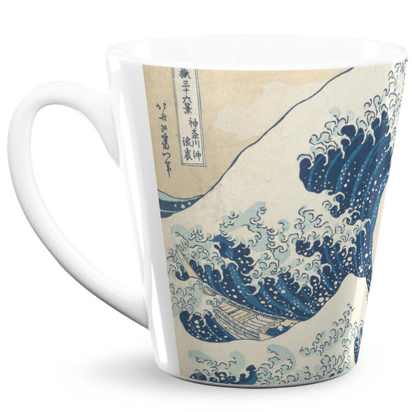 Custom Great Wave off Kanagawa 12 Oz Latte Mug