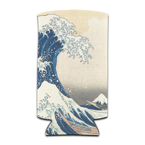 Custom Great Wave off Kanagawa Can Cooler (tall 12 oz)