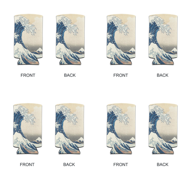 Great Wave off Kanagawa 12oz Tall Can Sleeve - Set of 4 - APPROVAL
