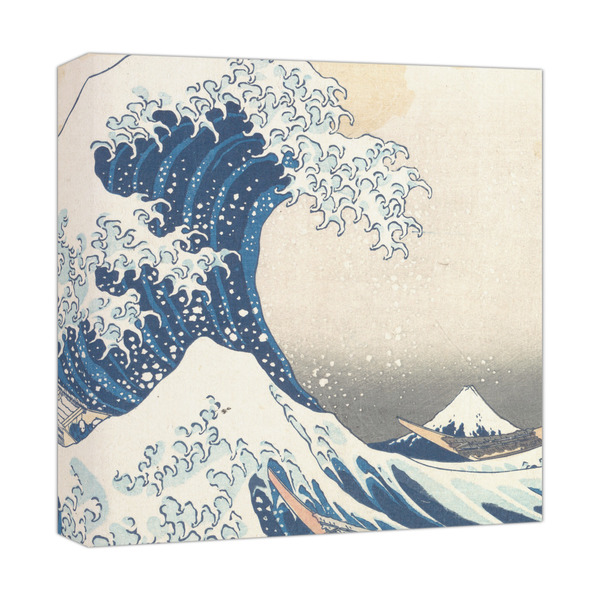 Custom Great Wave off Kanagawa Canvas Print - 12x12