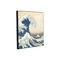 Great Wave off Kanagawa 12x12 Wood Print - Angle View