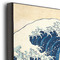Great Wave off Kanagawa 12x12 Wood Print - Closeup
