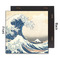 Great Wave off Kanagawa 12x12 Wood Print - Front & Back View