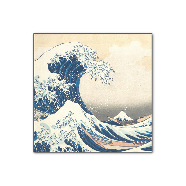 Custom Great Wave off Kanagawa Wood Print - 12x12