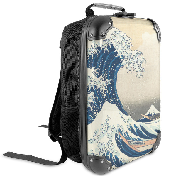 Custom Great Wave off Kanagawa Kids Hard Shell Backpack