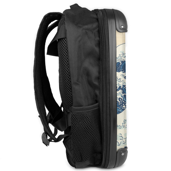 Great Wave off Kanagawa 13" Hard Shell Backpacks - Side View
