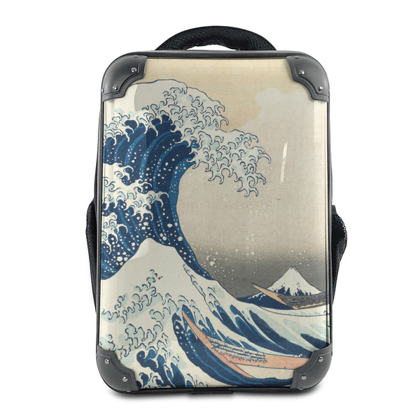 Custom Great Wave off Kanagawa 15" Hard Shell Backpack